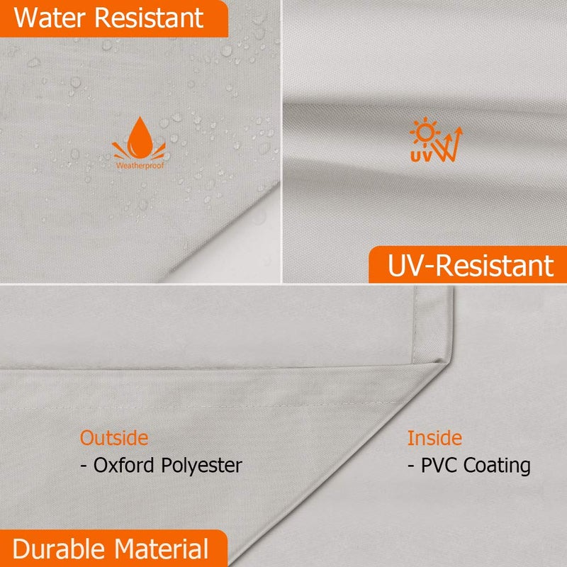 iCover غطاء وحدة التحكم في القارب iCOVER 600D مقاوم للماء من الدرجة البحرية لسيارات كارولينا سكيف، بوسطن وايلر، ماكو، إكسل باي برو، ويلكرافت وعلامات تجارية أخرى، 45" ارتفاع × 40" طول × 46" عرض - Image 3